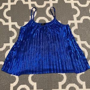 Super Shiny Swing tank top from H&M small